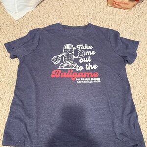 Source Unknown Blue Graphic Tee